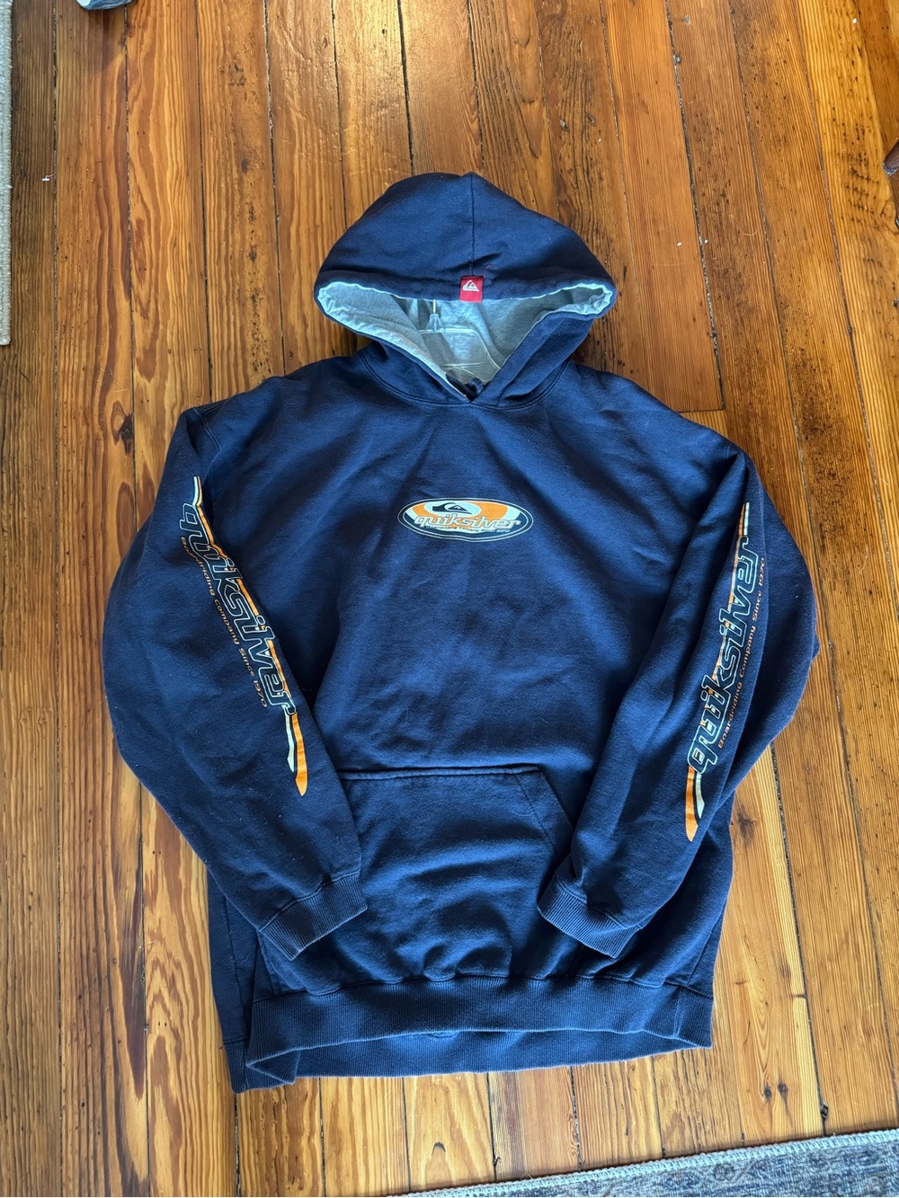 Vintage Quiksilver Logo Hoody